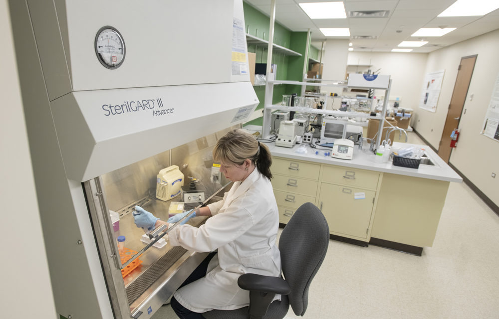 Rosalind Franklin University open bioscience incubator in Lake County