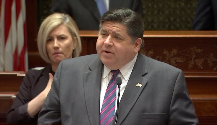 Pritzker light on healthcare goals in State of the State address