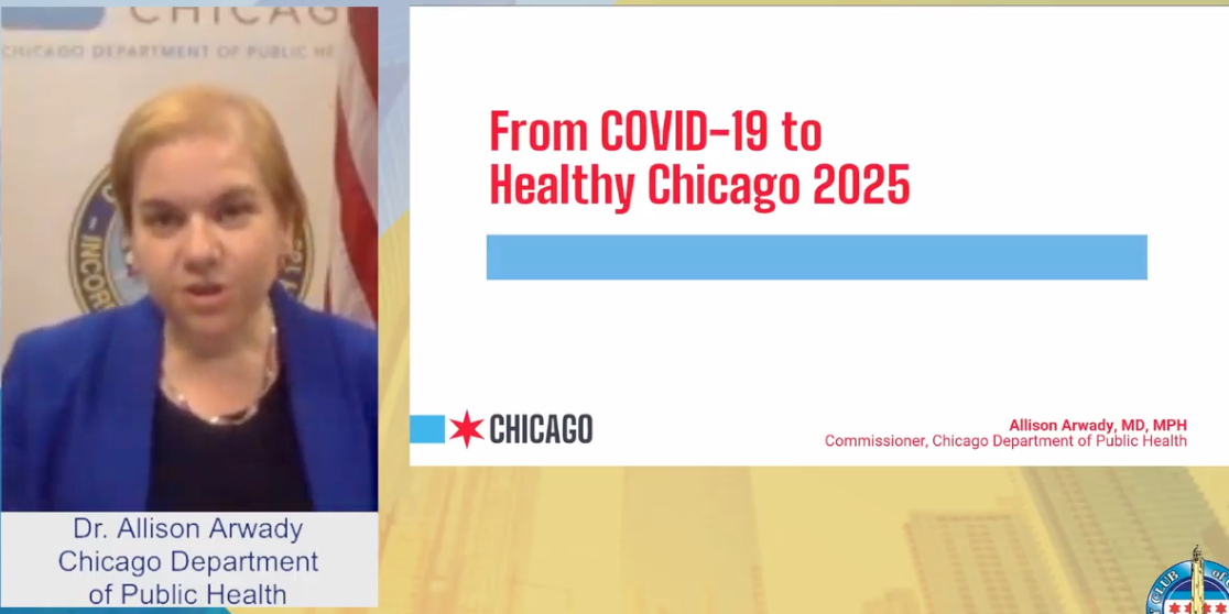 Arwady addresses COVID-19 and healthcare disparities