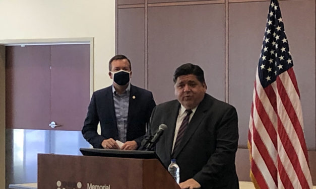Pritzker praises Illinois’ testing capacity as best in Midwest