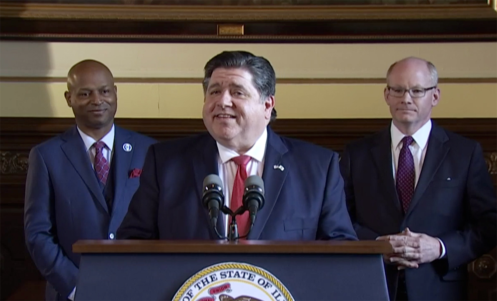 Pritzker signs $50.4 billion spending package into law