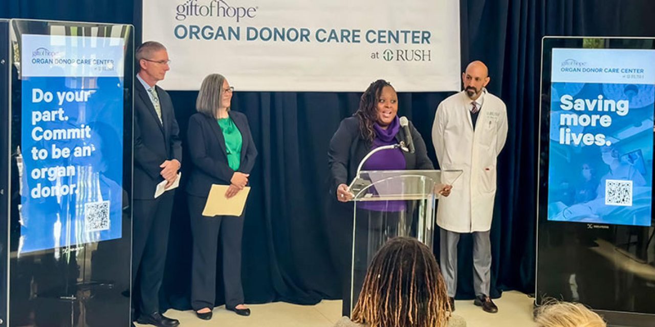 Rush, Gift of Hope plan new organ donor care center