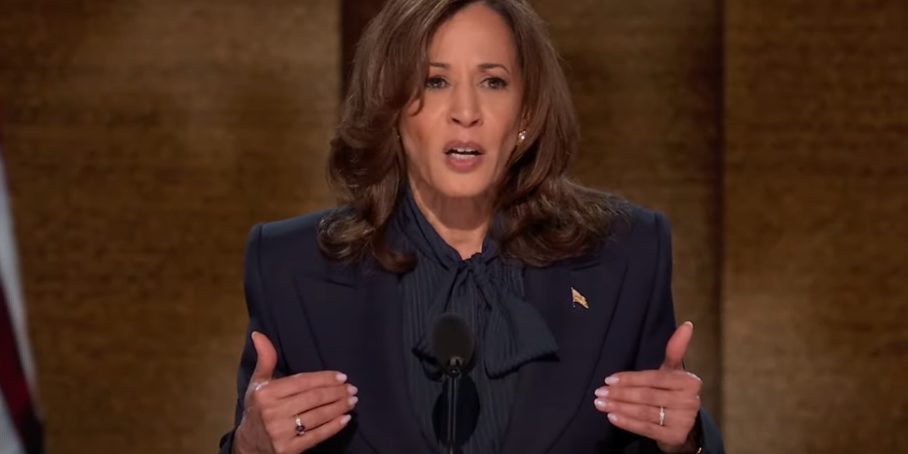 Harris accepts Democratic nomination