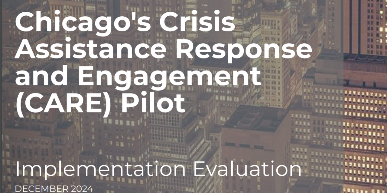 Report finds ‘promising’ results from Chicago’s mental health crisis response pilot